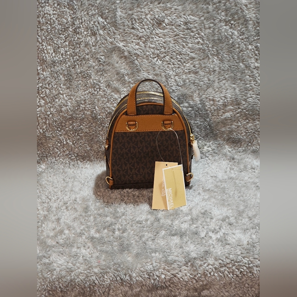 SOLD ~ Michael Kors Mini Rhea Backpack - Picture 2 of 8